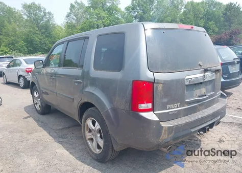2012 Honda Pilot Ex z USA, uszkodzony, nr VIN 5FNYF4H46CB008707